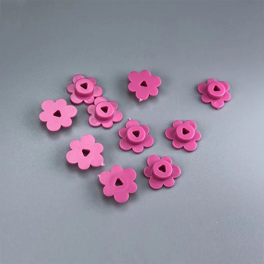 50Pcsset Legoings City Garden Plants Flowers And Plants Accessories Flowers Petals MOC Brick Building Blocks Kids DIY Toys Gift (7)