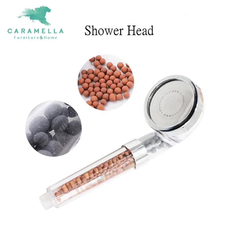 Water Saving Handheld SPA Anion Shower Head Bath Nozzle Sprinkler Sprayer Filter Hand Showerhead | Обустройство дома