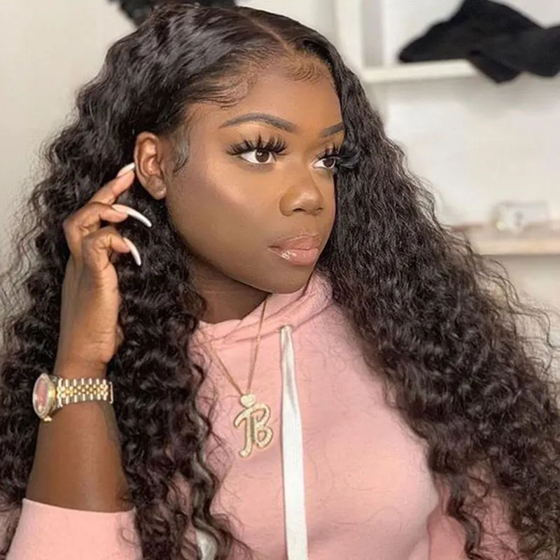Aliexpress deep wave wig Clearance