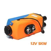 12V 5KW Подогреватель автомобиля 5 кВт 12 в автомобильный нагреватель воздушный дизельный Дополнительный нагреватель 12 В с пультом дистанционного управления ЖК-дисплей автоматический нагреватель - Название цвета: 12V 5KW