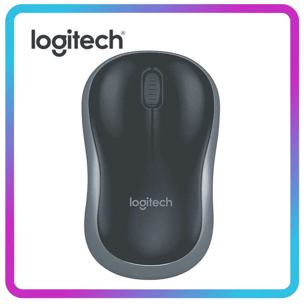 Беспроводная мышь Logitech M186 1000 точек/дюйм 2 4 ггц беспроводная для компьютера