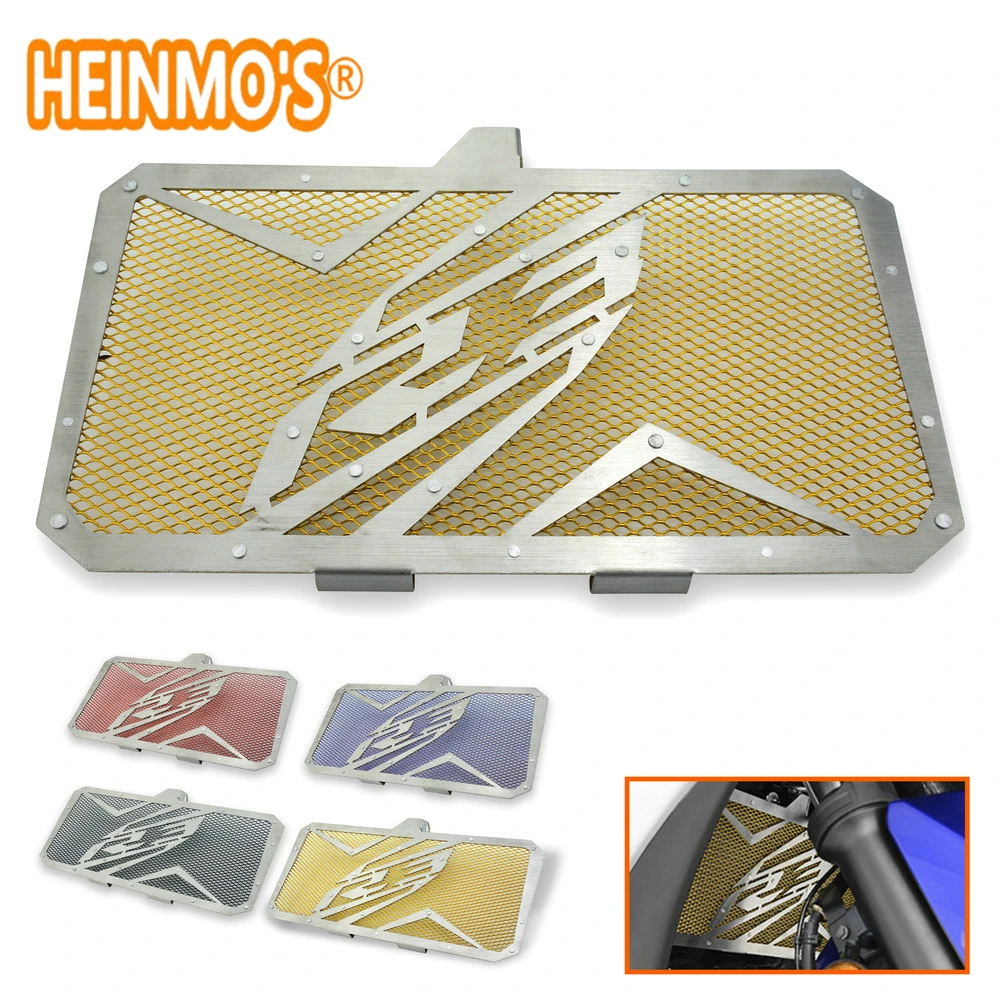 For Yamaha R3 Radiator Guard Cover Grill Stainless Steel Radiators Bezel Protector YZF ABS 2015 2016 2017 2018 | Автомобили и