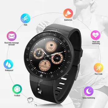 

V15 1.28 inch IPS Full Touch Screen Wristband Waterproof Heart Rate Blood Pressure Monitor Multiple Dial Smart Watch