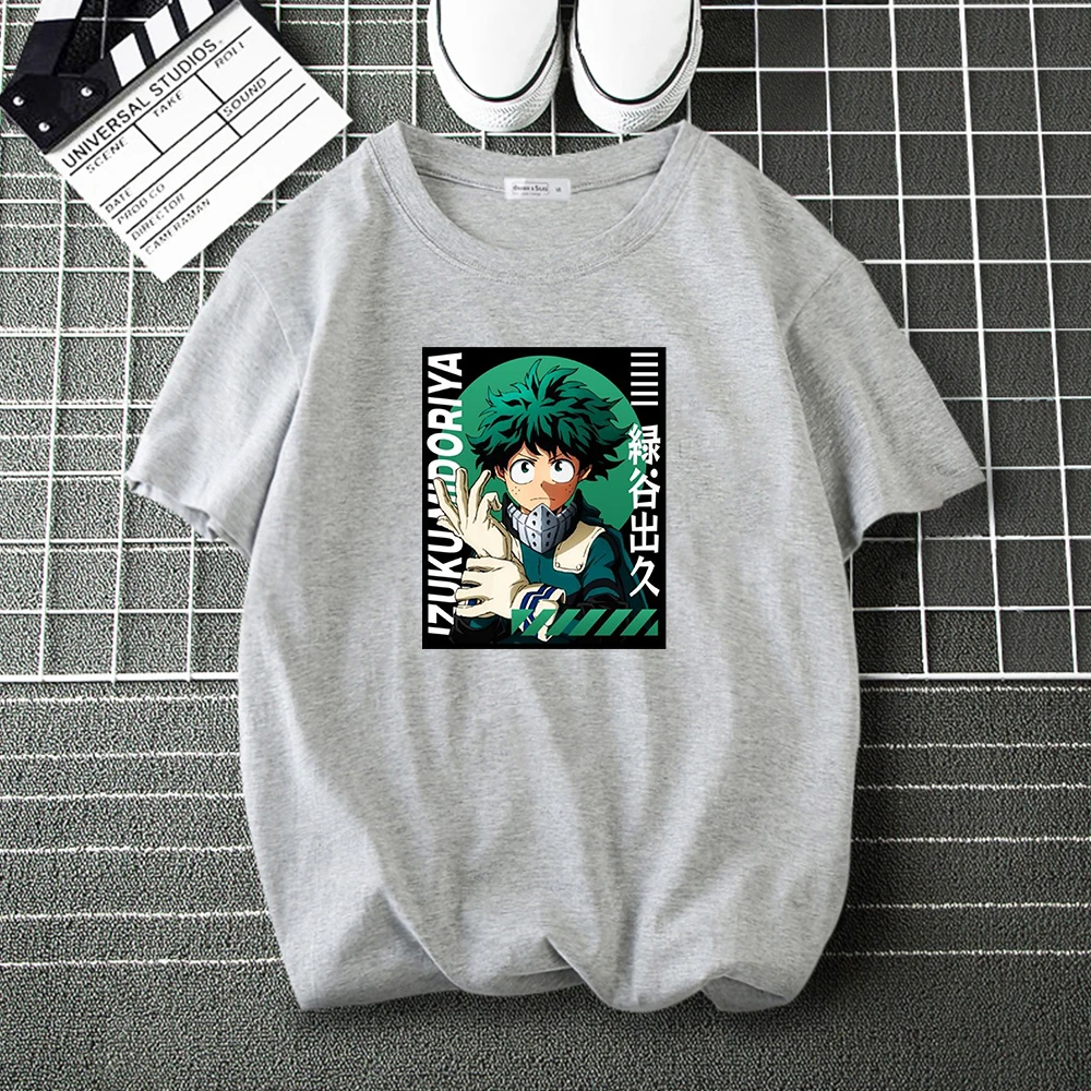 T shirt Katun 100% Anime My Hero 