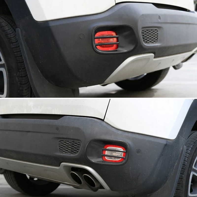 FUNN-Задний противотуманный фонарь с рамкой для Jeep Renegade автомобильные аксессуары