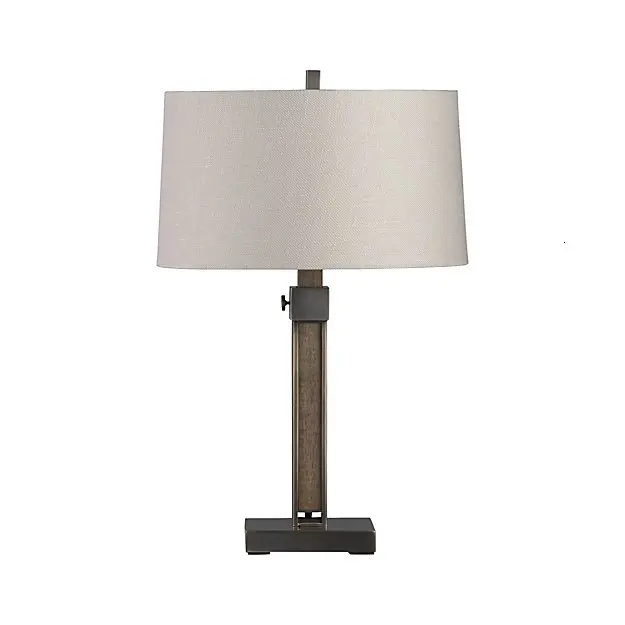 

American Style Fabric Table Lamp Adjustable Desk Lamp abajur para quarto