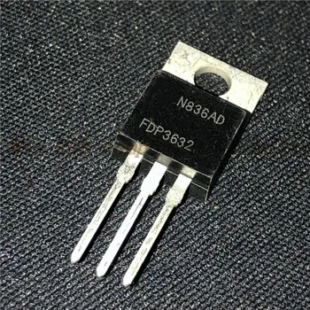 

10PCS/LOT FDP3632 100V 80A TO-220 MOS field effect transistor