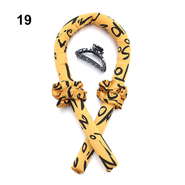 Easy To Use Heatless Curling Rod Lazy Curler Silk Curling Ribbon Make Hair Curly Wave Formers Headband Wave Formers