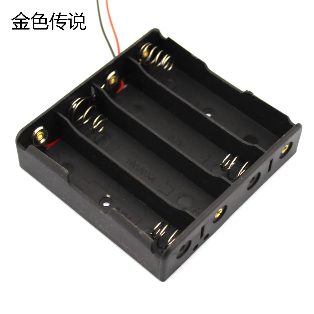 18650 батарея коробка 4 секции 14,8 V литиевая батарея серии RC коробка для батареек пакет изделия «сделай сам»