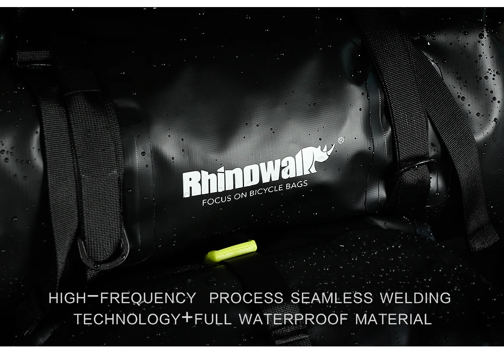 Rhinowalk Bicycle Luggage Bags 20L Full Waterproof for Road Bike Rear Rack Trunk Cycling Saddle Storage Pannier Multi Travel Bag (7)