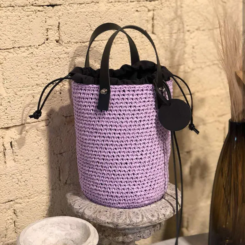 Handmade Bag Strap Black Wide Handle Shoulder Woven Set for DIY Backpack Bucket Knitting Accessories Handmade Bag Strap Black Wide Handle Shoulder Woven Set for DIY Backpack Bucket Knitting Accessories