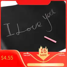 45 см х 200 см клейкая школьная доска пленка винил Рисование Декор Фреска мел доска палочка рулон мел доска наклейки для детей