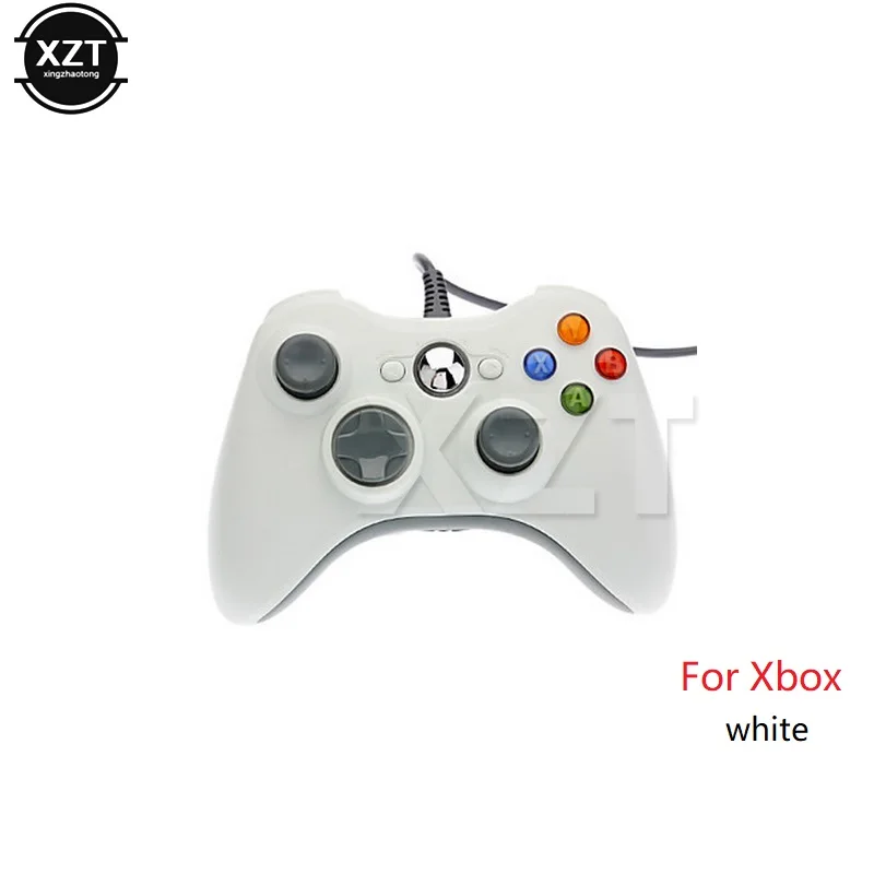 For xbox Новейший мини USB проводной игровой коврик Джойстик Геймпад контроллер для microsoft игровой системы ноутбук для компьютера Windows 7 не для xbox - Цвет: For xbox