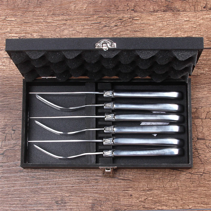 laguiole steak knives forks set  (3)