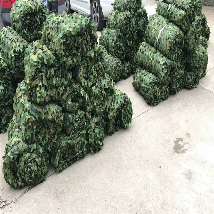 

9m Woodland Jungle Camo Netting With Pull Rope 150D Bound High Quality Outdoor Sun Shade Sturdy And Durable Mesh Oilskin Awning