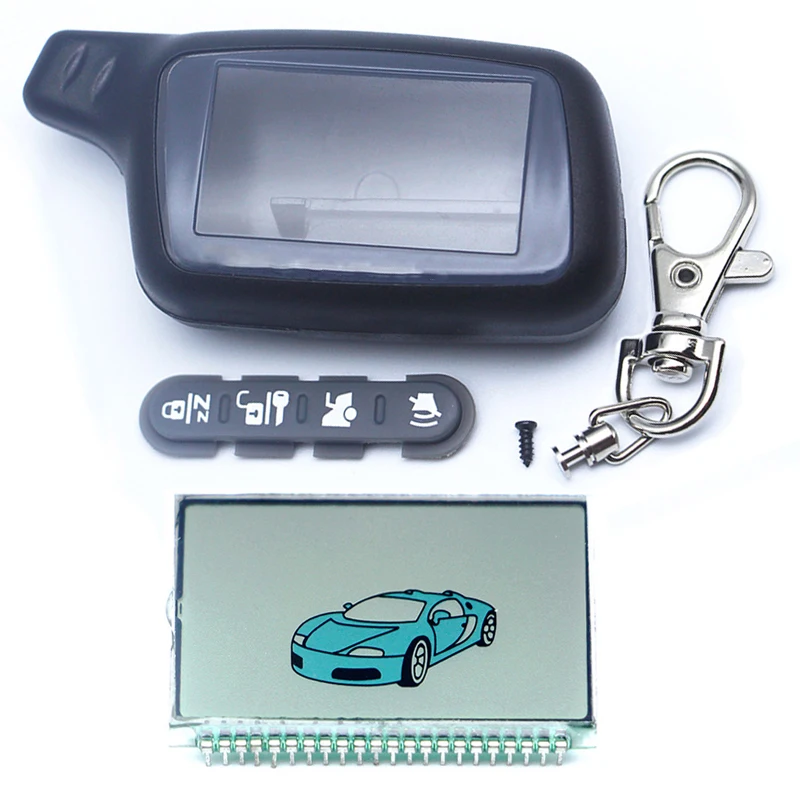 

Russian version X5 LCD display +body case shell for Tomahawk X5 LCD remote two way car alarm system Auto alarm keychain