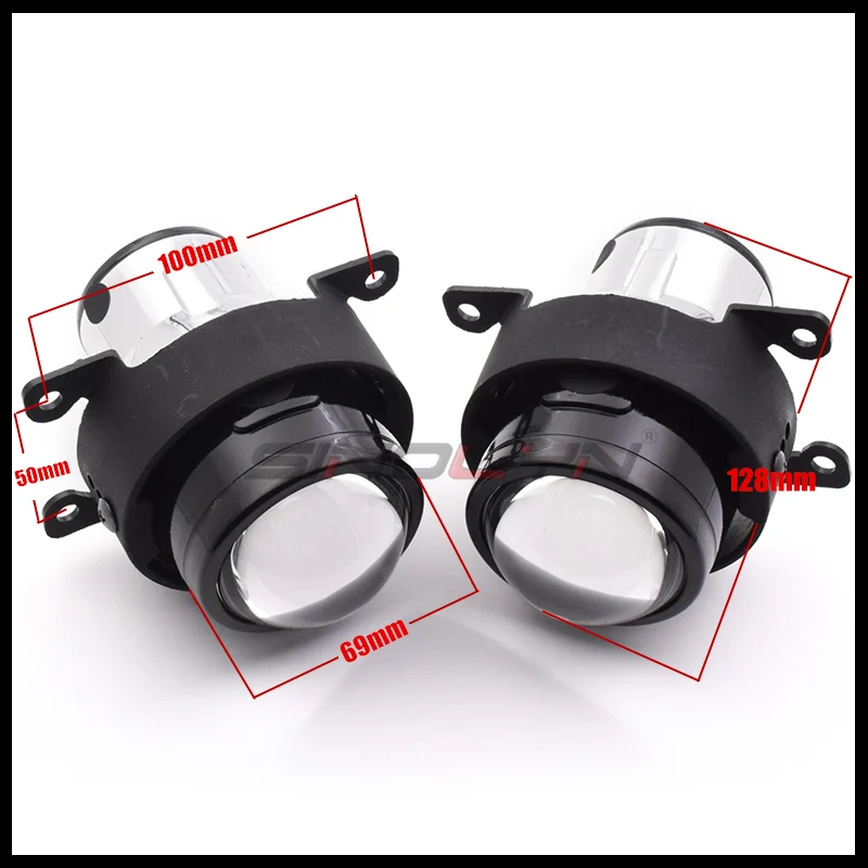 Биксеноновые Противотуманные фары Sinolyn для Ford Focus 2 MK2 Fiesta/CITROEN C4/Subaru Forester/Honda Fit/Suzuki