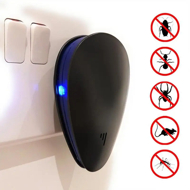 Pest Killer Ultrasonic Pest Control Plug Anti Rodent Insect Repellent Mole Mouse Cockroach Electronic Mosquito Killer Plug