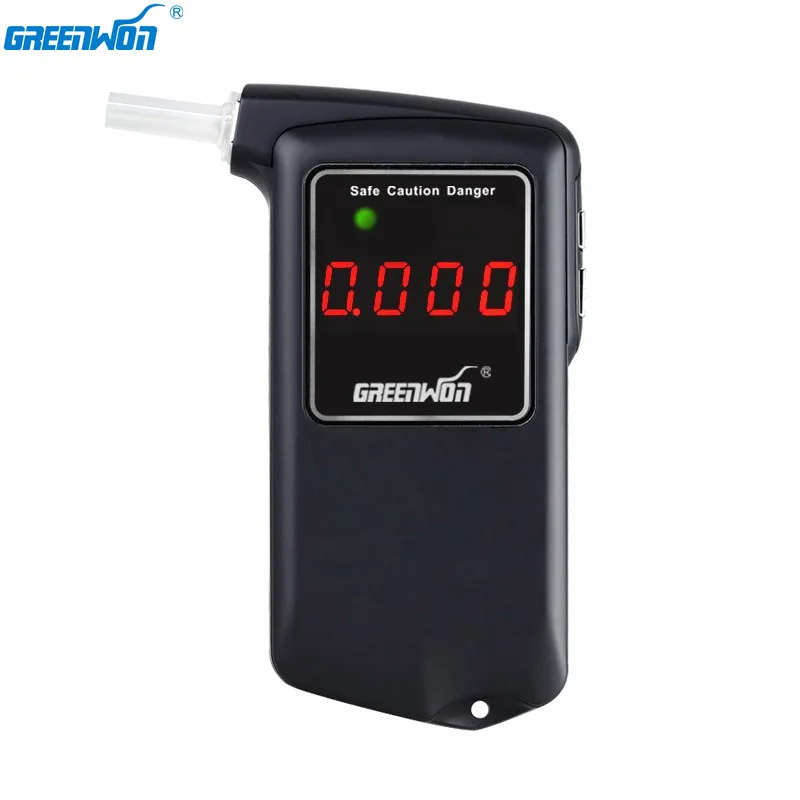 

2014NEW Hot selling high accuracy Prefessional Police Digital Breath Alcohol Tester Breathalyzer AT858 Freeshipping Dropshipping