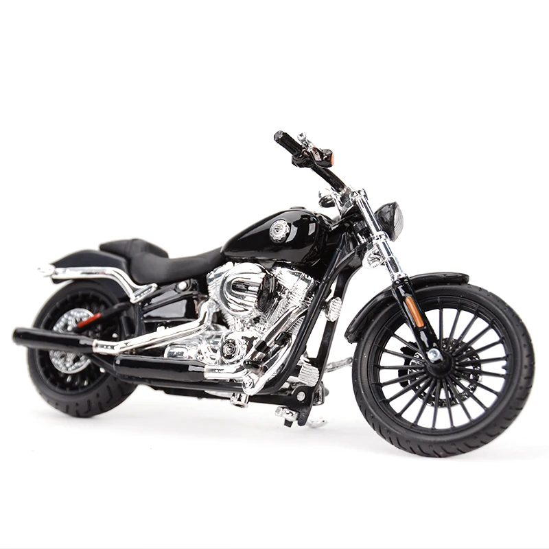 Maisto 1:18 Harley-Davidson 2016 Breakout Die Cast Vehicles Collectible Hobbies Motorcycle Model Toys 5