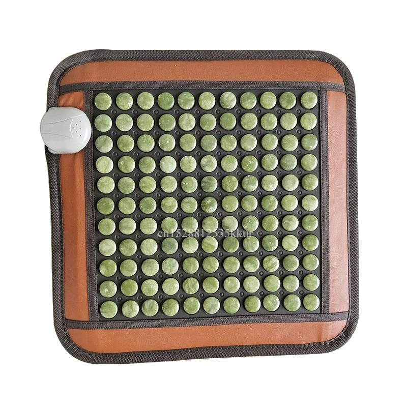 

45 * 45 cm jade cushion ms tomalin germanium stone cushion far infrared heating body health cushion foot massager