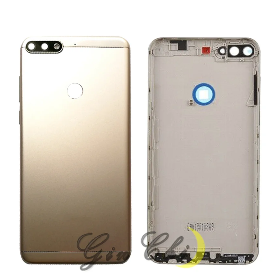 Для huawei Honor 7C крышка батареи Honor 7C LND-AL40 замена крышки батарейного отсека части для huawei Enjoy 8 задняя крышка чехол