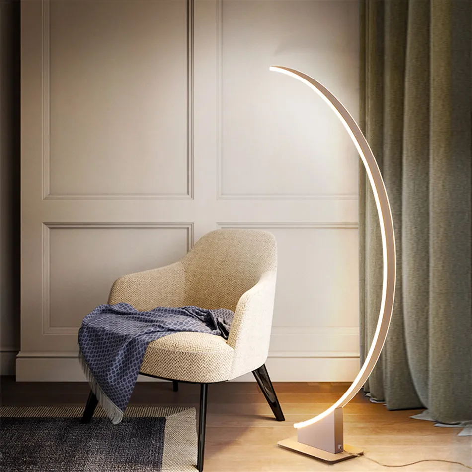 

Modern Standing Lamp Living Room Reading Deco Salon Standing Lampshade Reading Art Dining Room Study Japanese Style Floor Lamp