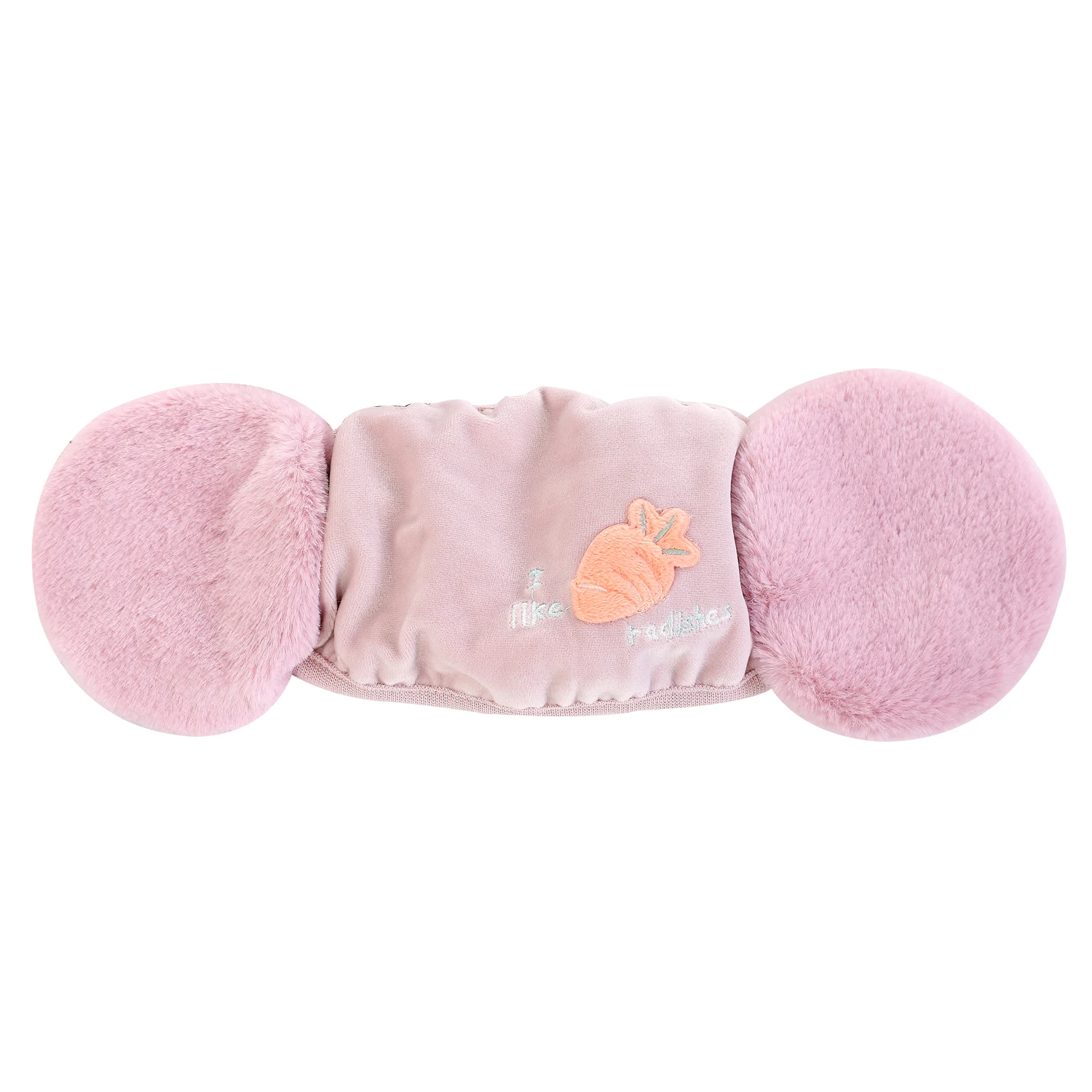 C1 Women Winter Warmer Cotton Masks Earmuffs Ear Mouth Cover Casual New Cute Carrot Rabbit Ear Design Accessory - Цвет: C1