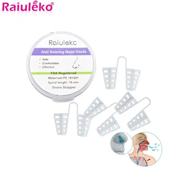 

4Pcs=1Box Anti-Snoring Breathe Aid Stop Snore Device Healthy Care Anti Snore Apnea Nose Clip Sleeping Aid Equipment Stop Snoring