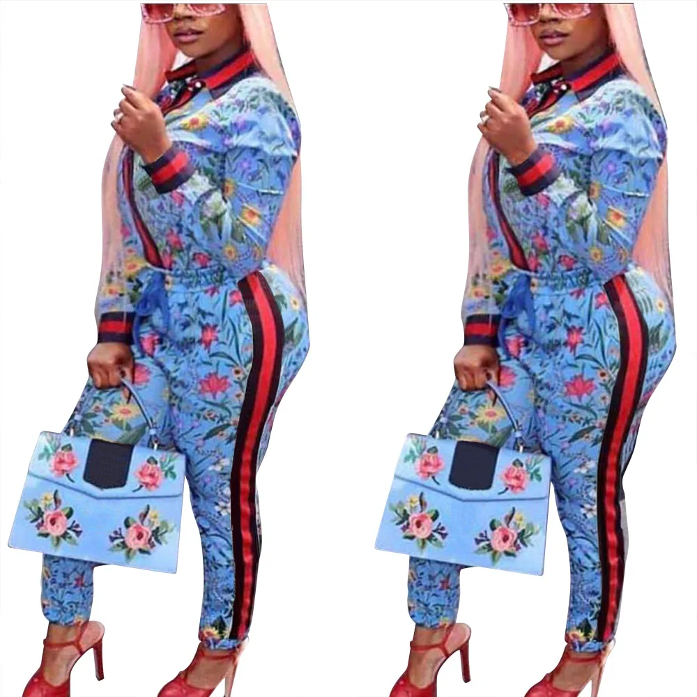 New Autumn Women Wear Long-sleeve Fashion Sports Leisure Two piece Set Monogrammed Long-sleevee Two-piec 2 set women | Женская одежда