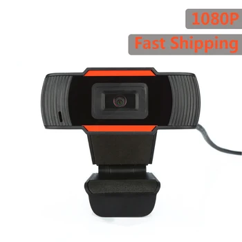 

Full HD 1080P Webcam USB Laptop Desktop Camera For Gaming Portable PC Computer Video Call Web Cam Built-in Microphone Cams