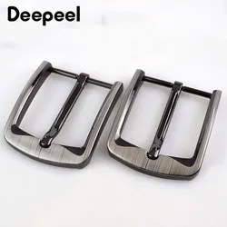 Fivela de cinto para homens e mulheres, fivela de metal escovado, sólida, peças, 38 39mm, couro, artesanato, acessório zk897