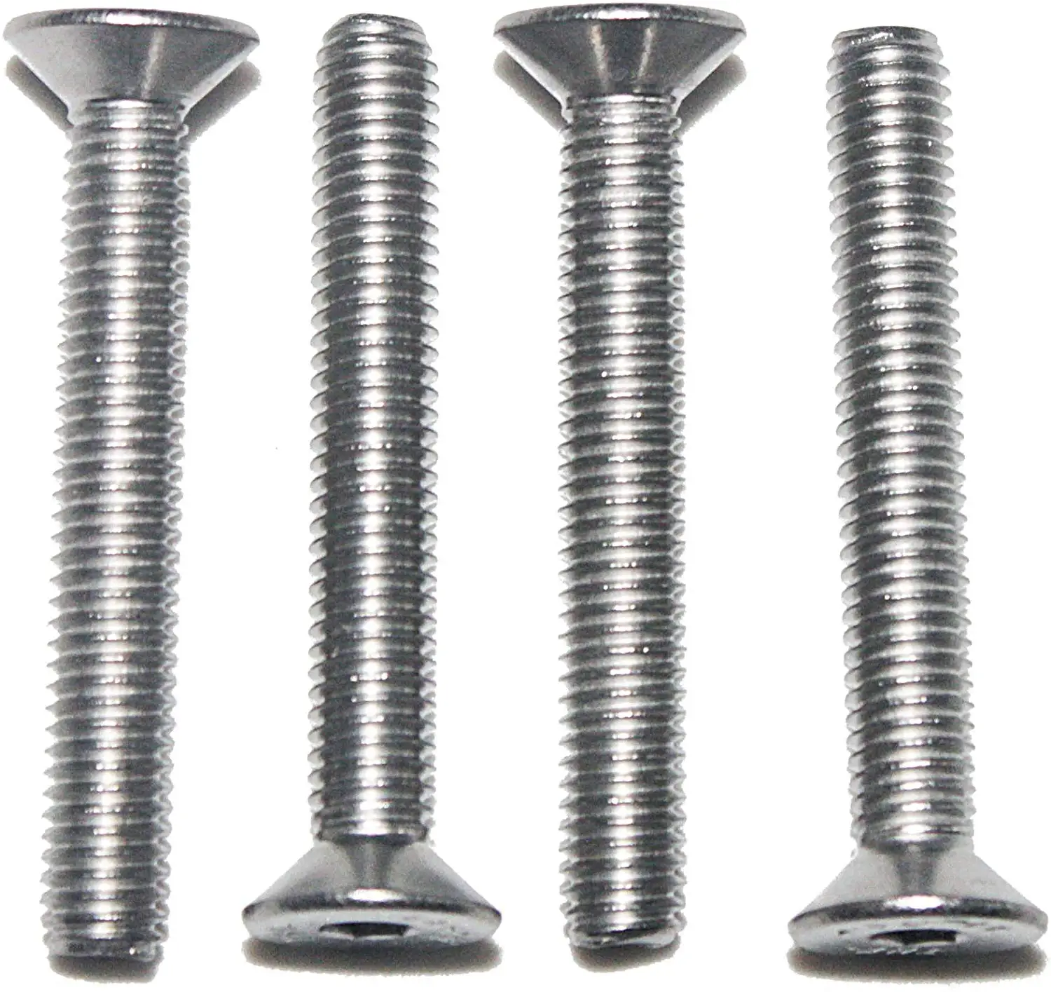 

Fullerkreg 18-8 Stainless Steel Hex Drive Flat Head Screw M10 x 1.5 mm Thread Size, 80 mm Long,Packs of 5