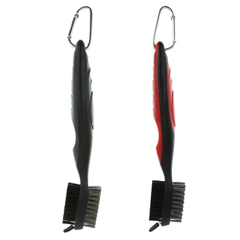 

Double Sides Golf Club Cleaning Brush Spike Groove Cleaner Golf Gift