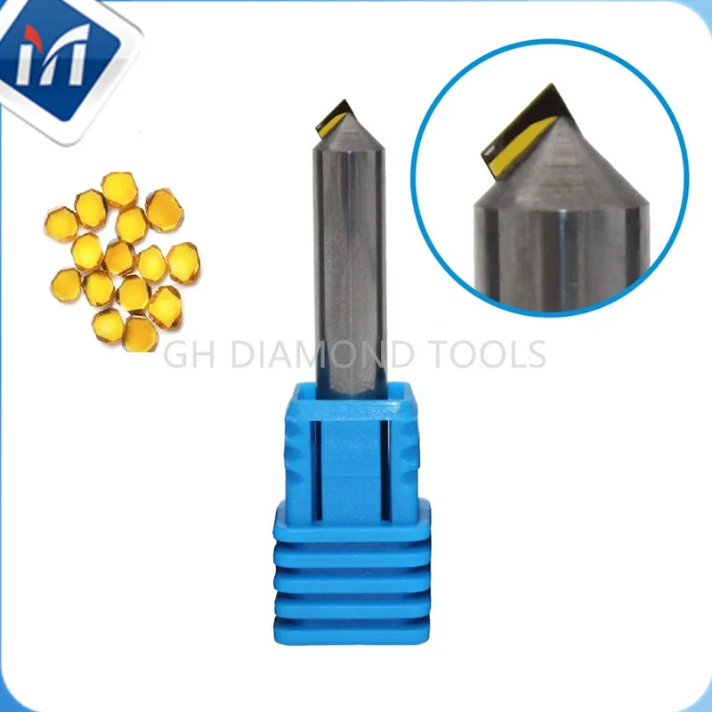

MCD diamond polish tools Manual crystal diamond Milling Cutter Chamfer Tools CNC hub inserts turning tools