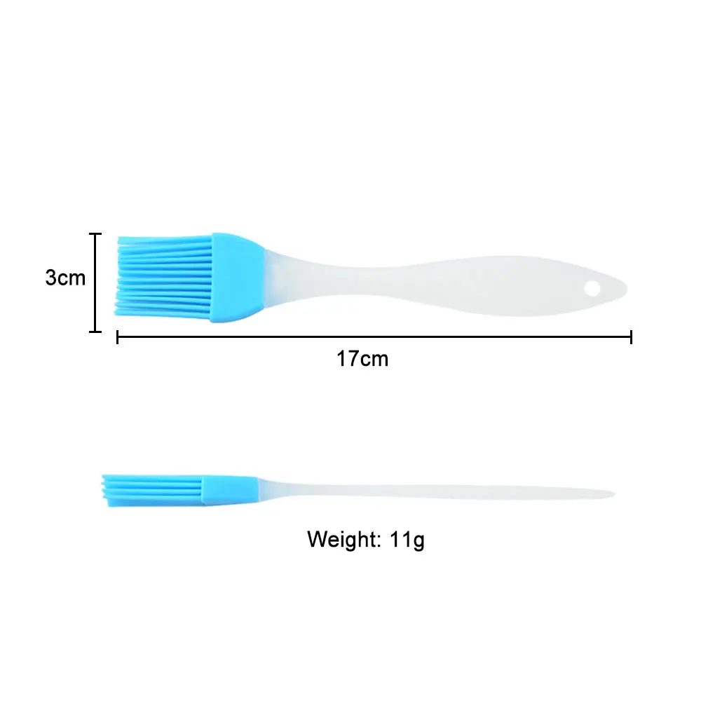 Silicone Basting Brush 1PCS Silicone Baking Bakeware Bread Cook Brushes Pastry Oil BBQ Basting Brush Tool Kitchen Accessories Gadget oil brush