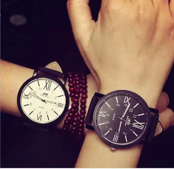 

Casual Sport Couple Watch Stainless Steel Quartz Wristwatch for Women Men