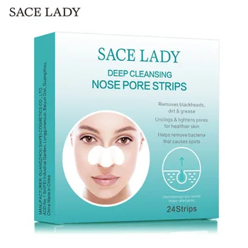

2boxes SACE LADY Blackhead Remover Nose Mask Deep Cleansing Purifying Peel Nasal Strips Facial Pores Sticker Skin Care