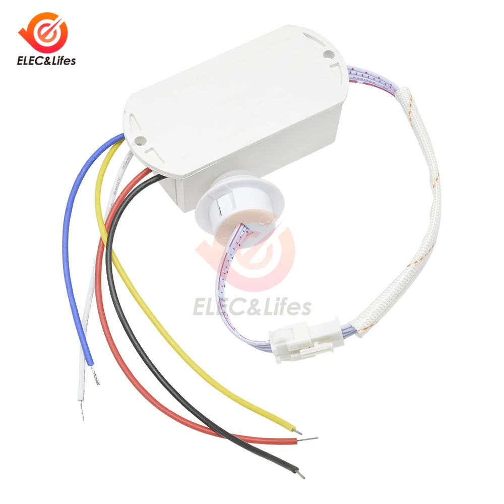 AC 110V 220V ИК инфракрасный датчик движения тела переключатель ''вкл/выкл'' энергосберегающий автоматический светильник с датчиком управления