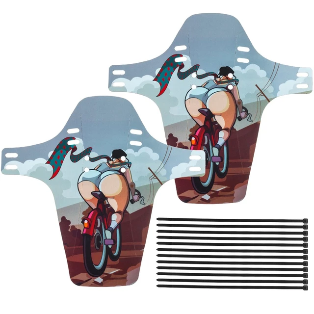 CHOOEE Bicycle Fender, PP MTB Mountain Bike Front+Rear Universal Mudguard 2pcs Cycling