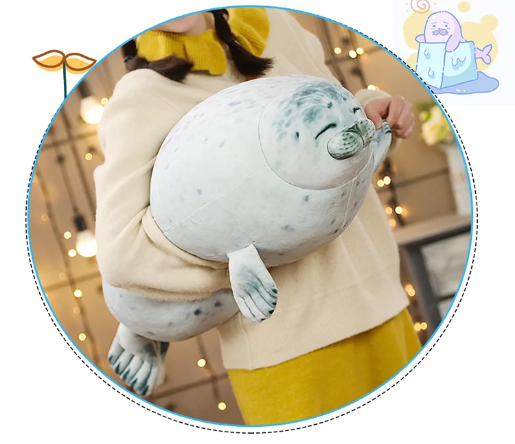 Osaka Aquarium Seal Plüsch Puppe Plüschtier Robben Tier Weich Kissen Kuscheltier 