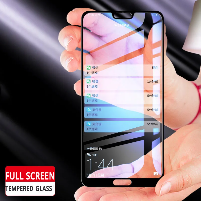 Закаленное стекло для huawei Honor 8 9 Lite 10 7X 7A 6C 7C Pro V9 Play V10 защита экрана полное покрытие Enjoy 7s P умная стеклянная пленка