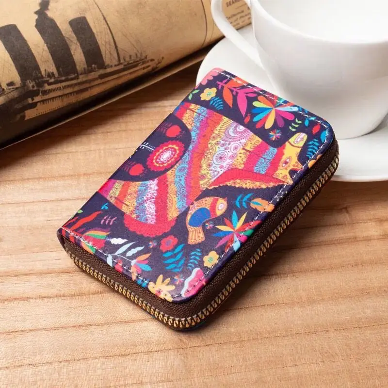 Card Wallet Cartoon pattern wallet card bag coin purse Card Holder Passport Cover Credit Card Holder Wallet Card Tarjetero Rfid