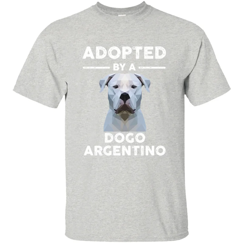 Men-Gray Забавная футболка dogo argentino для мужчин и женщин, Мужская футболка, Мужская футболка унисекс с надписью, фирменная свободная футболка - Цвет: Men-Gray