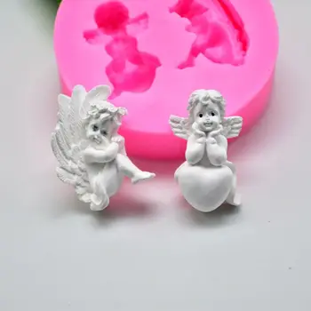 

Baby Angel Wings Love Silicone Resin Mold Epoxy Resin DIY Jewelry Making Tools