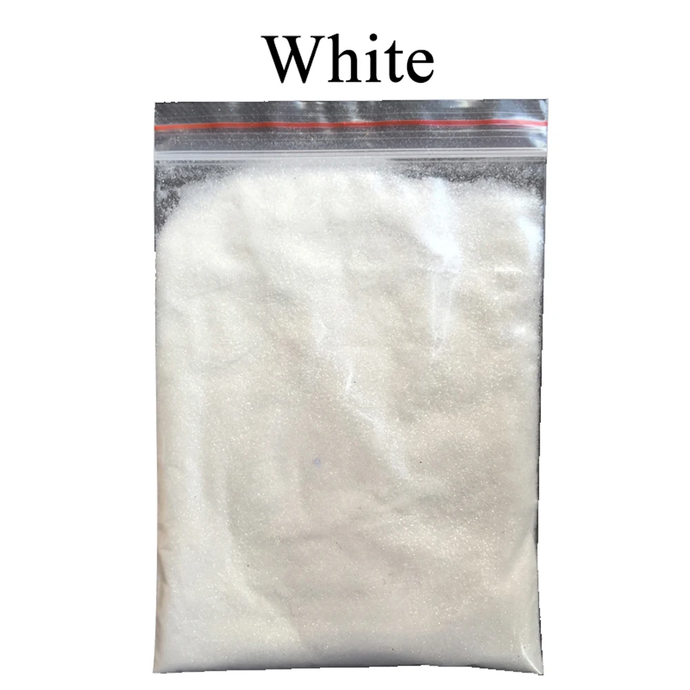 

White Glitter Powder Pigment Coating Paint Powder for Painting Nail Decorations Automotive Arts Crafts 50g Mica Powder Pigment