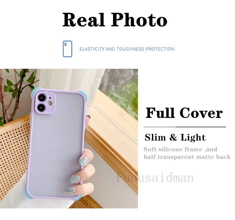 Matte Transparent Shockproof Protect Cover For Huawei Mate 40 30 20 Pro Y5 Y7 Y6 Y9 Prime 2019  Nova 5T 7i 7 8 SE Phone Case Huawei dustproof case