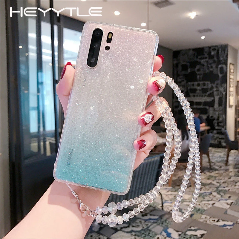 

Heyytle Glitter Shining Star Foil Case For Samsung Galaxy Note 8 9 10 Pro S8 S9 S10 Plus Gradient Transparent Cover Phone Coque