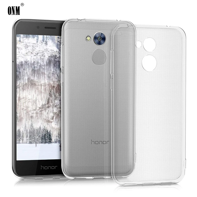 Чехол для Huawei Honor 6A 6C 6X силиконовый прозрачный чехол бампер из ТПУ мягкий Pro 6CPro