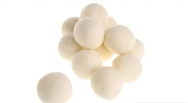 

Wool Dryer Balls Premium Reusable Natural Fabric Softener 2.75inch Static Reduces Helps Dry Clothes in Laundry Quicker